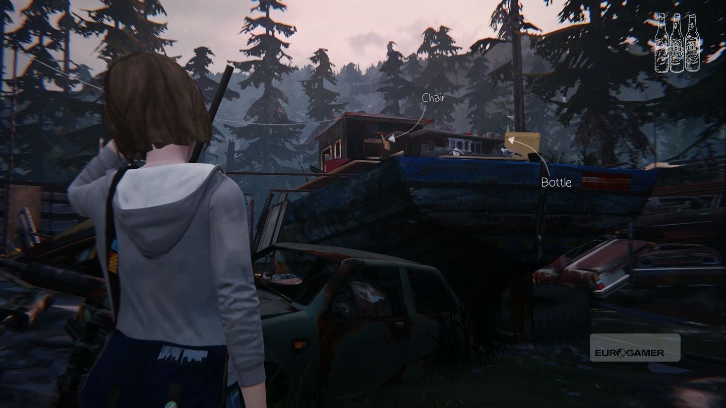 Life Is Strange bottle locations how to find all five junkyard